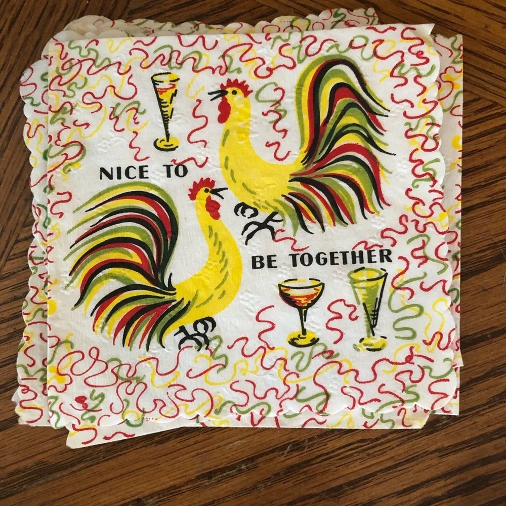 Vintage Paper Napkins